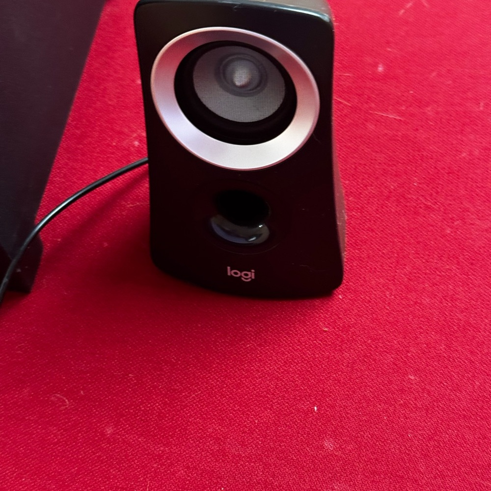 Logitech Black Computer Microphone Sleek Design